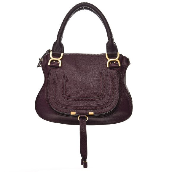 Chloe Marcie Small Satchel Intense Violine Purple - Picture 3 of 16